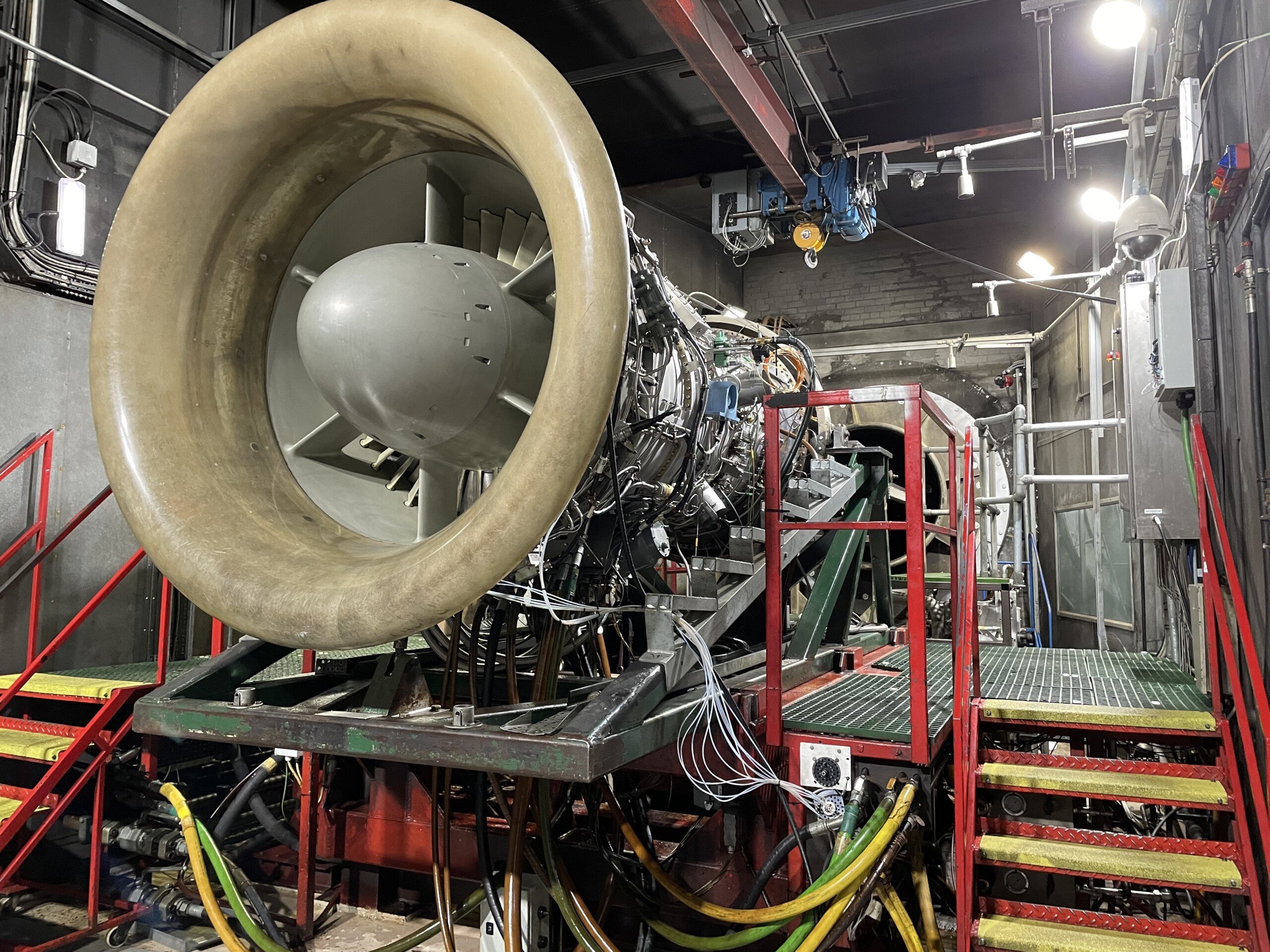 SGT-A35 gas turbine on alt fuels test bed