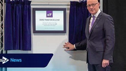 The First Minister Opened Scotland’s Largest Energy Transition Skills Hub In Aberdeen On Monday.